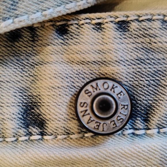 Smoke and Rise Pride Nation size m jean vest - Picture 6 of 7